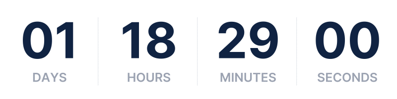 Countdown to Apr 12, 2026 11:00am